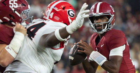 Kirby Smart raves about Alabama QB Keelon Russell after instant classic in the SEC