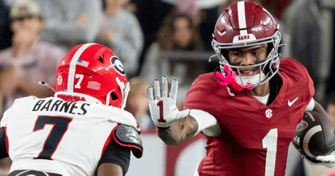 Kalen DeBoer confirms Ryan Coleman-Williams suffered head injury vs. Georgia