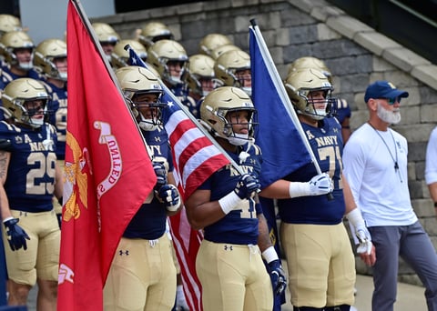 Navy vs Tulsa - Pregame Photo Gallery