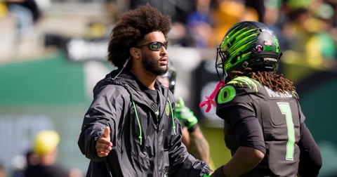 Oregon QB Dante Moore ruled out vs. Nebraska with injury