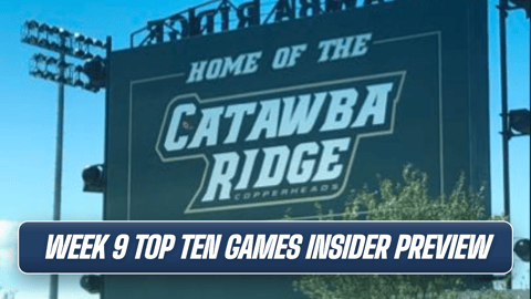 Week 9 Top Ten Games Insider Preview