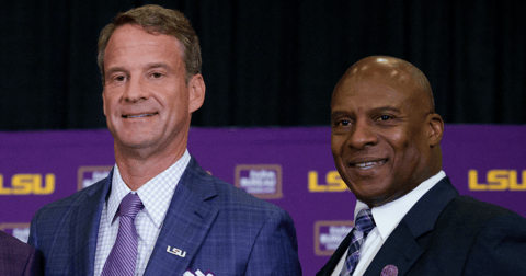 LSU AD Verge Ausberry expresses support for 24-team CFP: 'We feel it helps us'