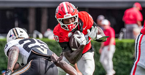 Georgia releases depth chart for Auburn