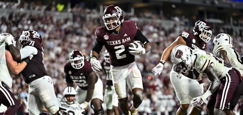 Texas A&M football PFF grades from the Aggies' win over The Citadel