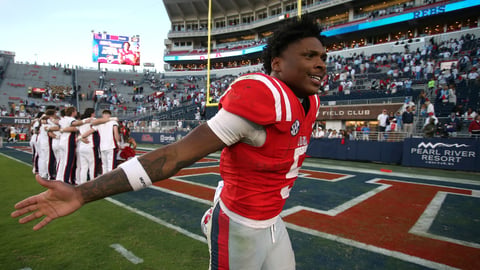 Revenge wasn’t on Kewan Lacy’s mind. A full four quarters were.
