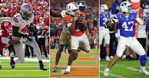 Wasserman’s College Football Top 10: New No. 1 after a weekend full of carnage