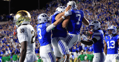 Big 12 admits to clock error in Notre Dame vs. BYU, says there should have been 1 second left