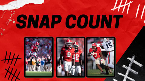 Snap Count: Georgia vs. Auburn