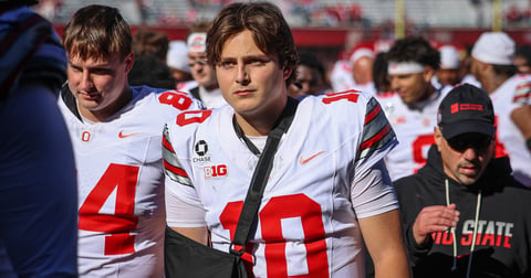 Ohio State quarterback Julian Sayin out indefinitely