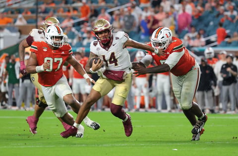 With 23 TDs in 7 games, FSU's Ashton Daniels ranks high among national leaders