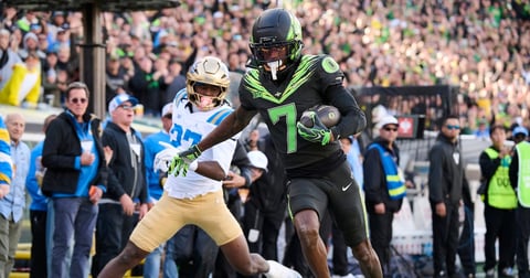 Report: Oregon WR Evan Stewart booked on DUII charge