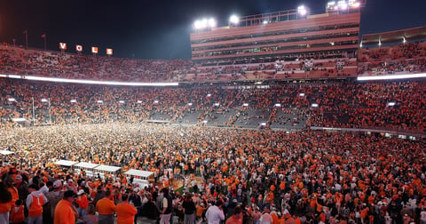Tennessee announces record decibel level at Neyland Stadium in win over Alabama
