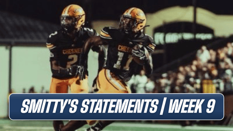South Carolina High School Football Week 9 Statements