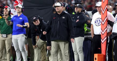 Brian Kelly sticks with Georgia as No. 1 team: Kirby Smart 'the guy that I trust the most'