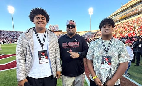 Oklahoma makes a strong impression on four-star OL Samiu Taukiuvea during weekend visit