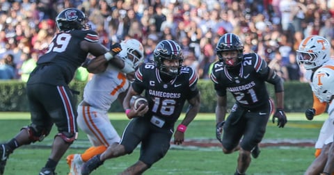 South Carolina's LaNorris Sellers-Kendal Briles marriage yields SEC's best quarterback run game