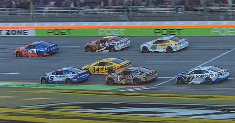 Ross Chastain in-car footage adds new angle to Kyle Larson-Talladega NASCAR controversy