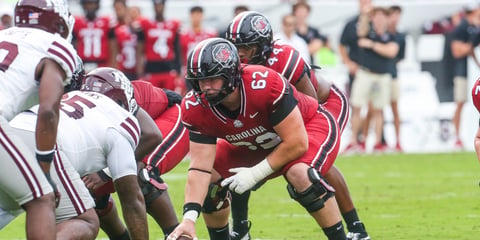 South Carolina offensive lineman earns Outland Trophy National Player of the Week honors