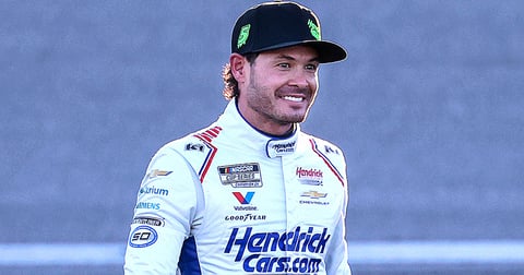 Kyle Larson offers candid take on potential Talladega penalty as double-yellow line debate rages