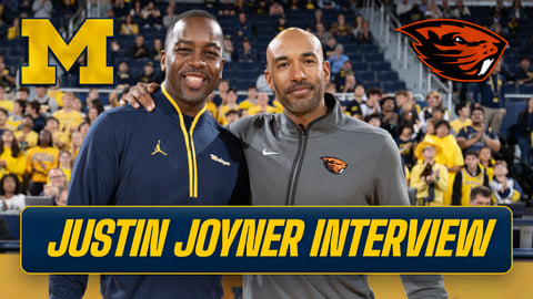 The Wolverine Basketball Show: Justin Joyner joins to talk Oregon State-Michigan exhibition, 2026 national championship, expectations for Beavers
