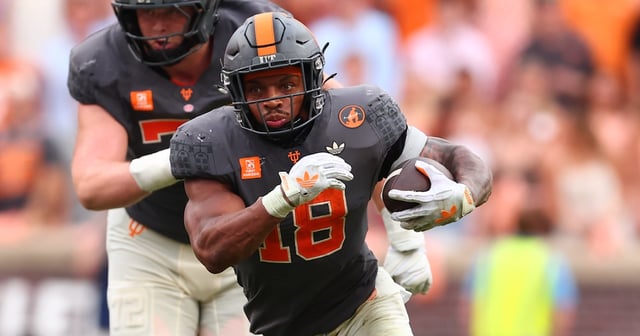 Tennessee RB DeSean Bishop credits Alex Golesh with his huge rushing performance vs. Auburn