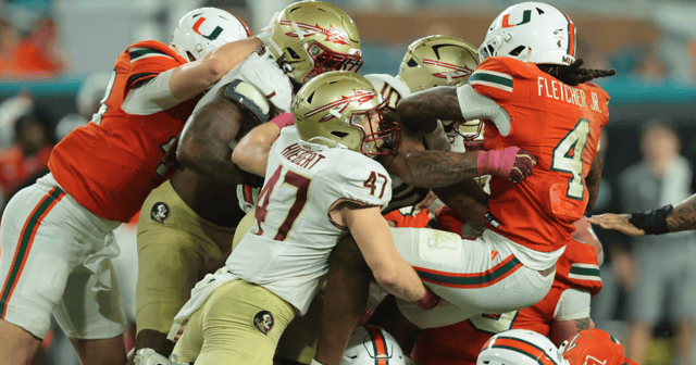 Miami hangs on to defeat Florida State in 2OT after controversial replay review