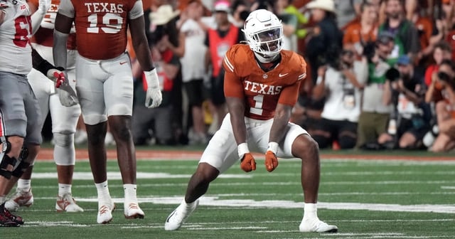 Texas EDGE Colin Simmons officially ruled doubtful vs. Ole Miss