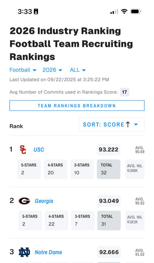 Rivals Recruiting Screenshot 2