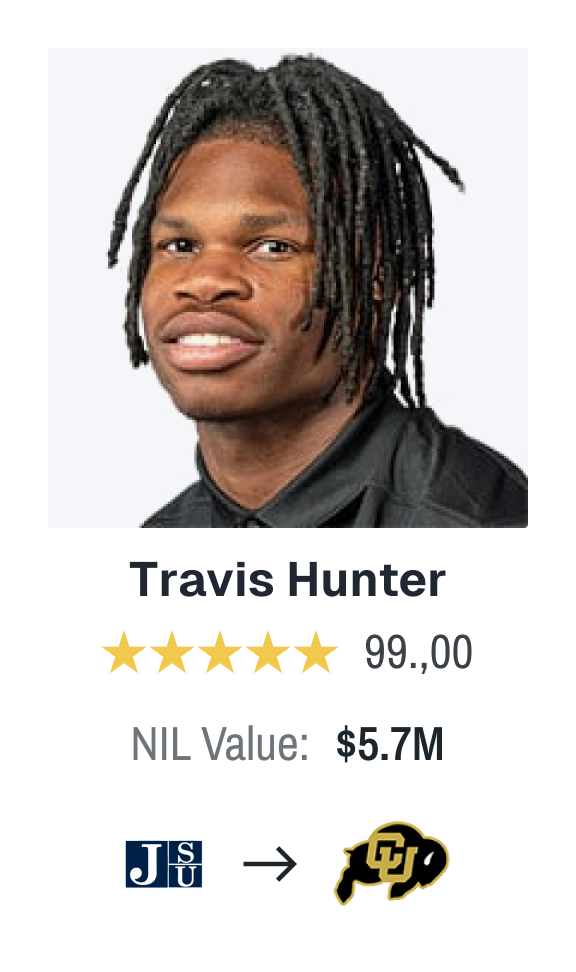 Transfer Portal Screenshot 1