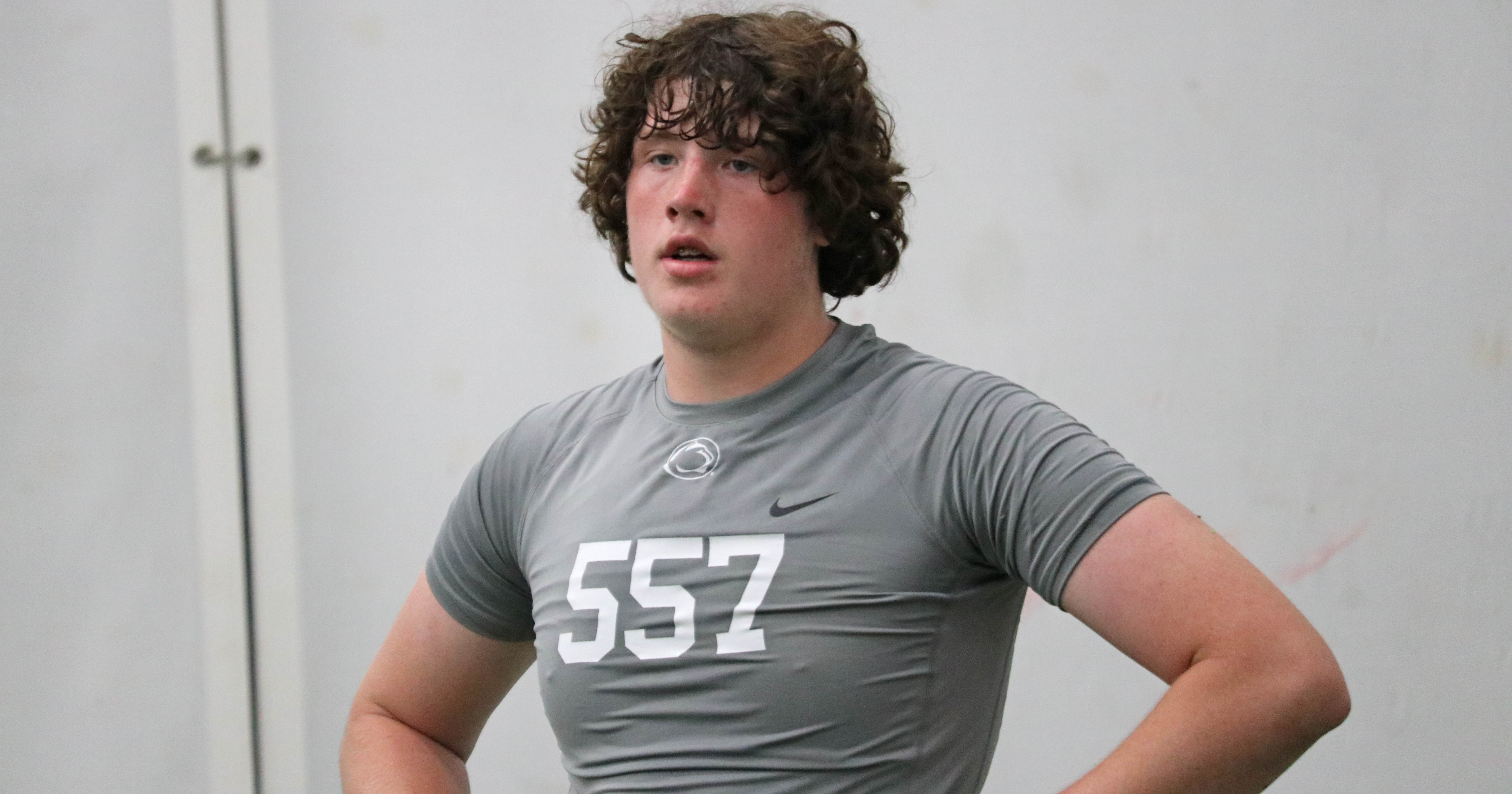 Penn State offensive line recruit Layton von Brandt