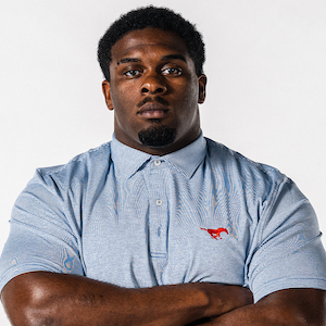 Elijah Chatman SMU Mustangs Defensive Line