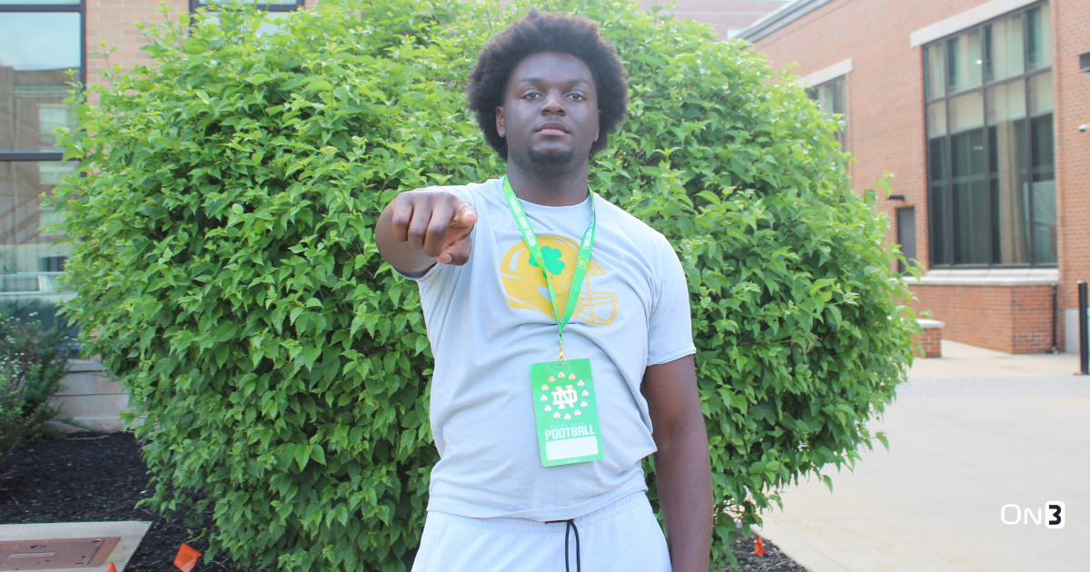 'I really love Notre Dame': Irish among early favorites for New Jersey EDGE Chaz Gray