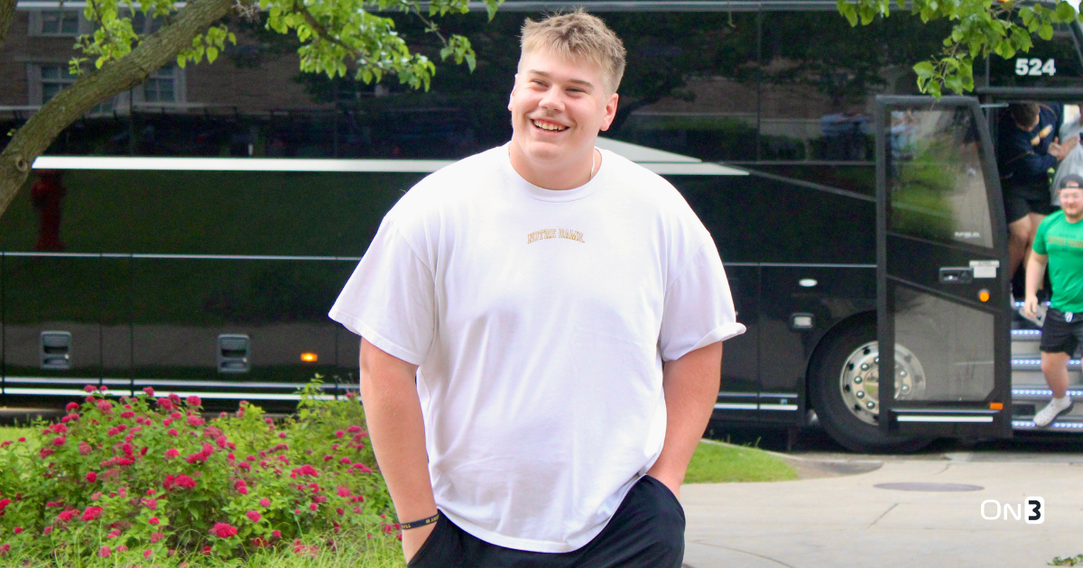 'This place feels like home': OL commit Sullivan Garvin shares insight on Notre Dame official visit weekend