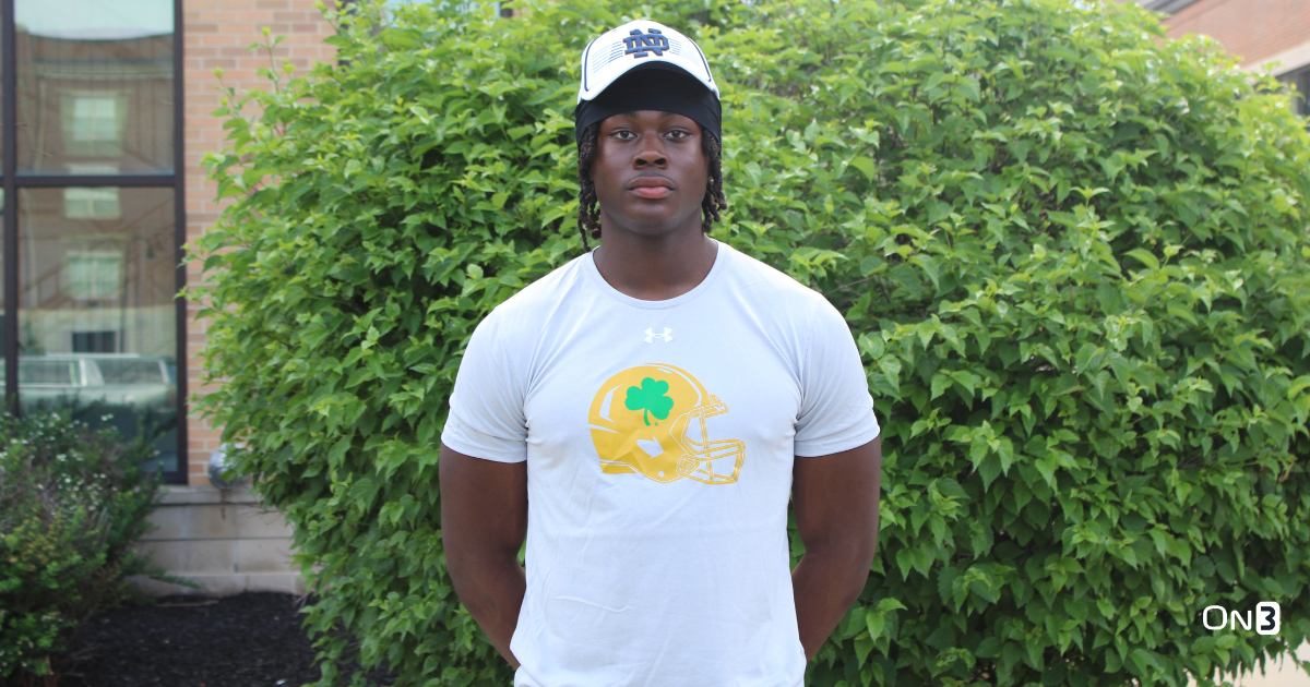 'That's a big one': Talented 2028 recruit Tahj Gray details Notre Dame offer after Irish Invasion