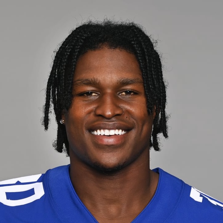 Darnay Holmes New York Giants Cornerback