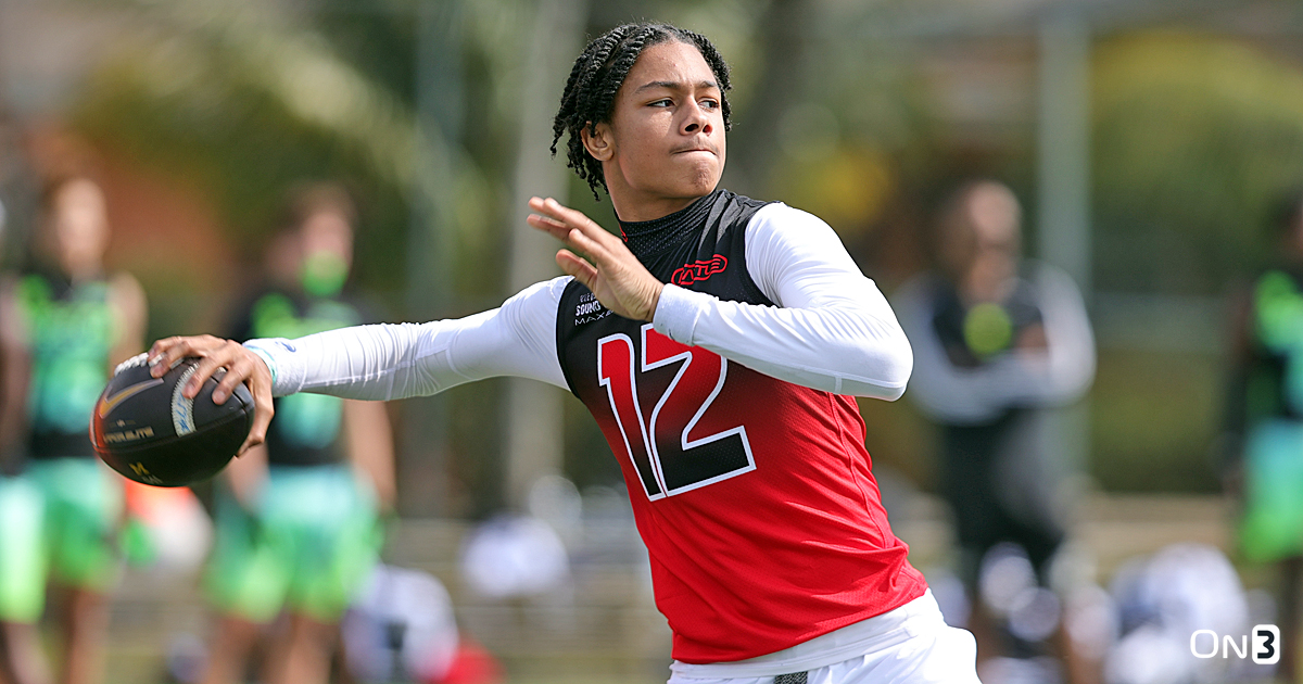 Elite in-state QB Donald Tabron makes On3 watch list after 3 spring trips to Michigan