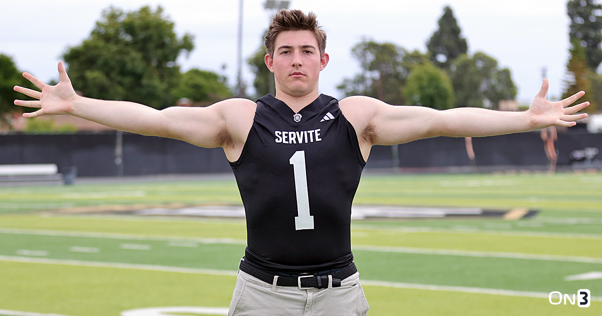 Notre Dame football joins the race for standout Anaheim (Calif.) Servite TE Luke Sorensen