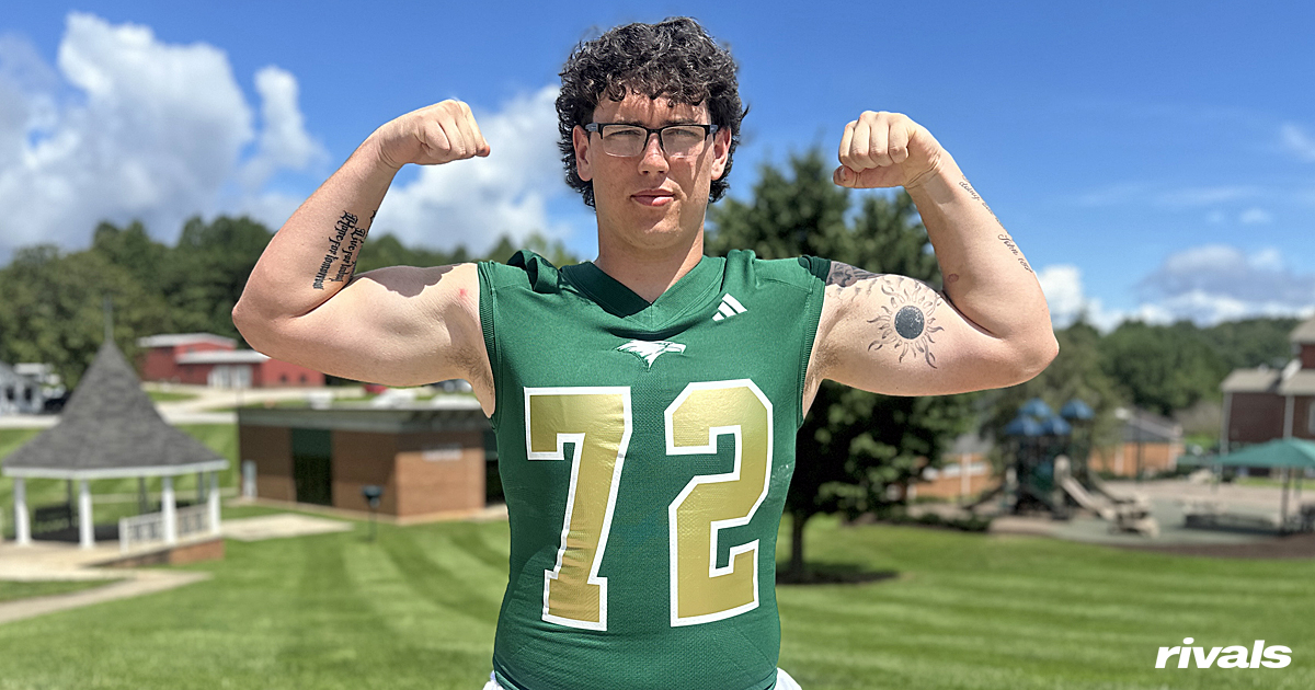 Four-star 2027 OL Jacob Burns can see himself at Alabama