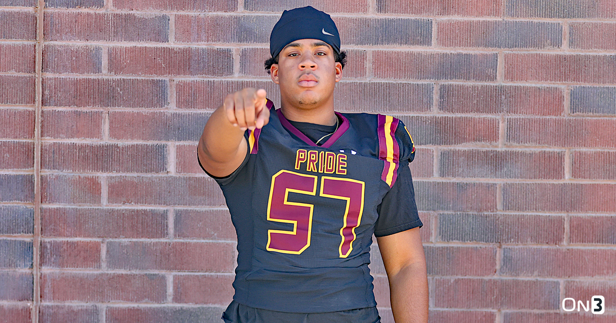 Inside the top five of touted offensive tackle Aaron Thomas