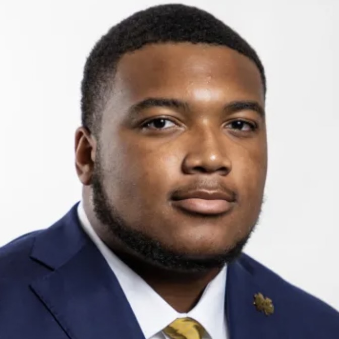 Blake Fisher Notre Dame OT