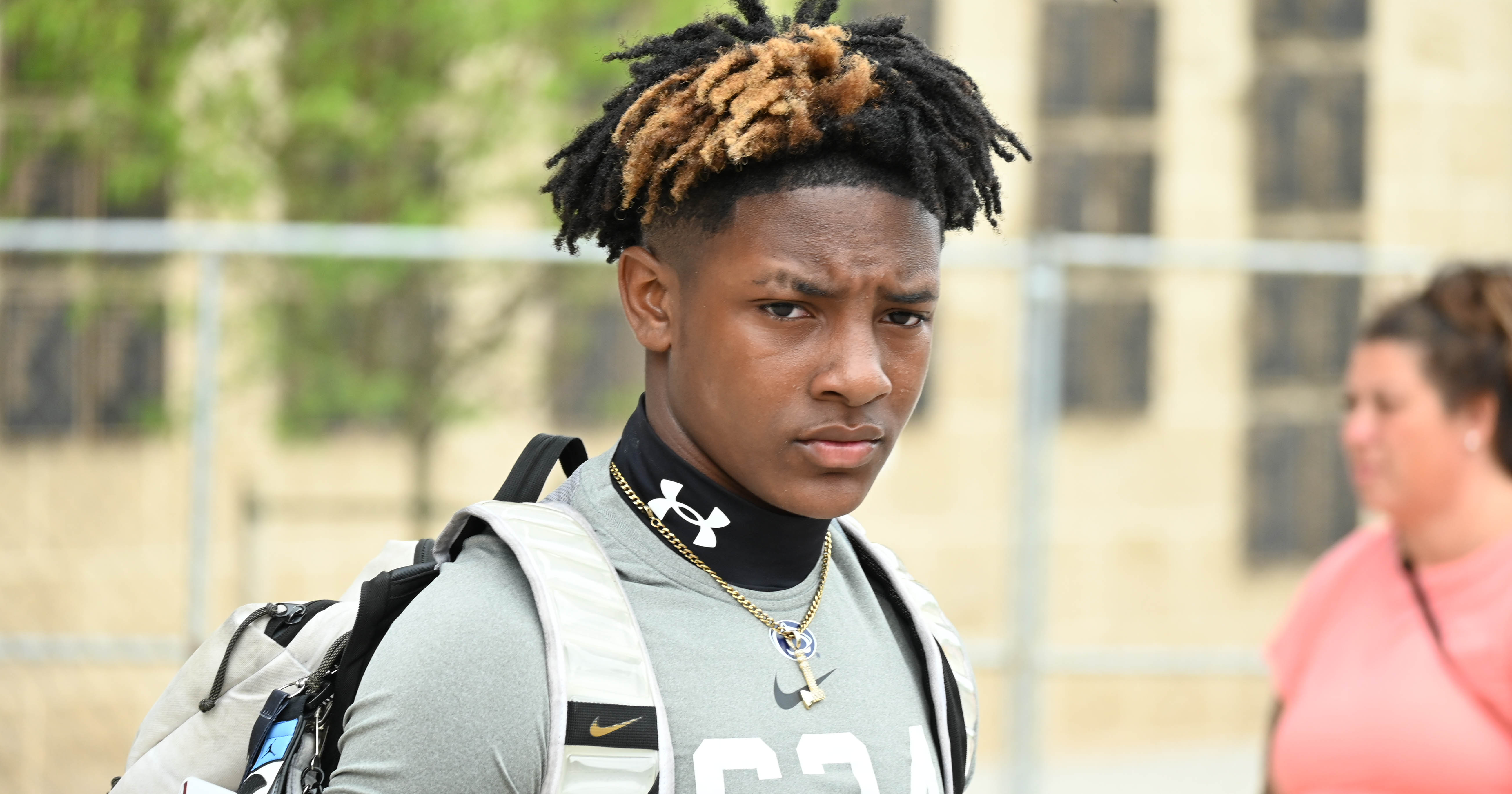 Defensive back Bryson Brown