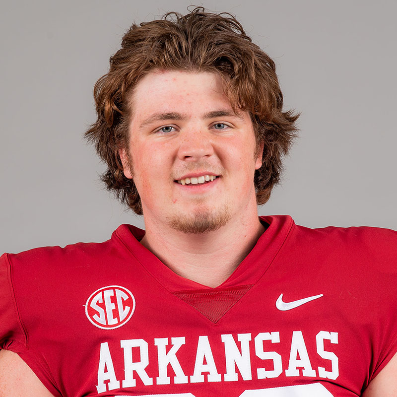 Brady Latham Arkansas Razorbacks Offensive Tackle