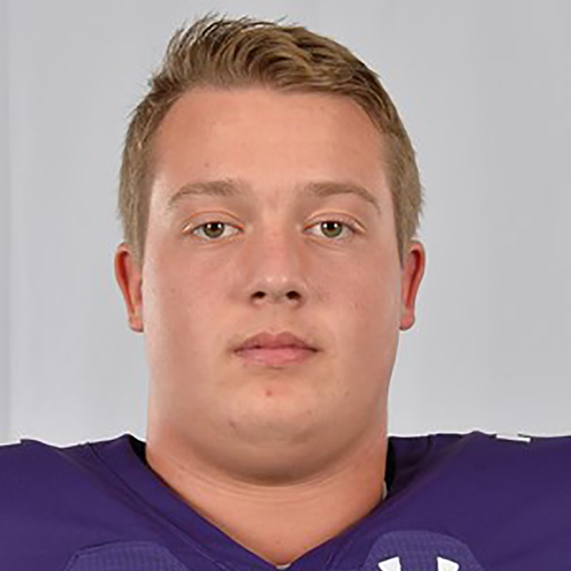 Ben Wrather Northwestern Wildcats Interior Offensive Line