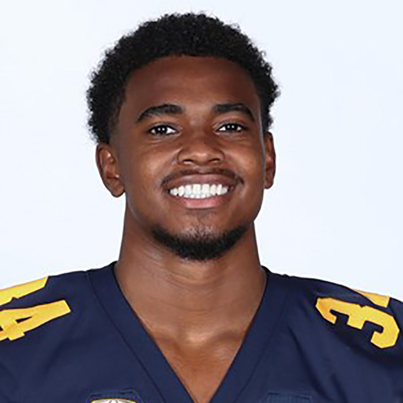Tarik Glenn - California Golden Bears - Cornerback