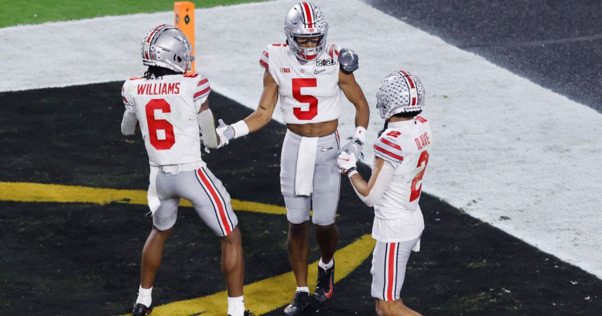 Ranking the top10 drafteligible wide receivers Ohio State duo leads way