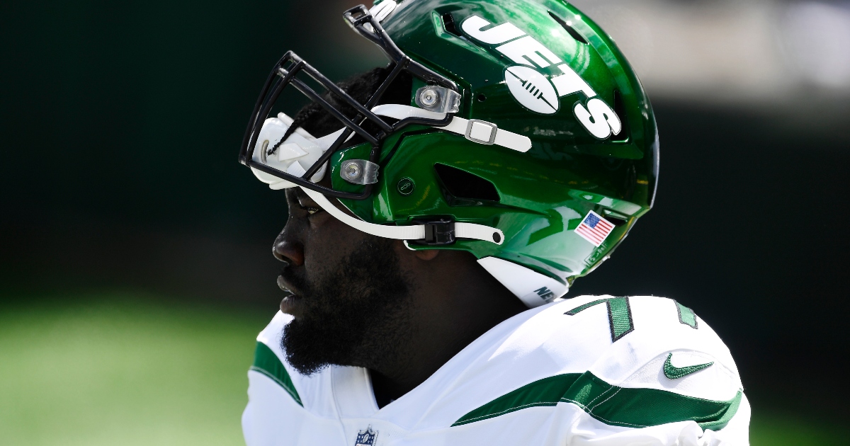 Morgan Moses says NY Jets tackle Mekhi Becton blocks out the sun - On3