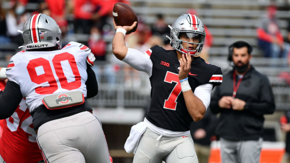 Ohio State quarterback C.J. Stroud's NFL draft stock skyrockets