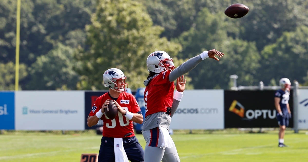 Mac Jones impressing Cam Newton with work ethic and approach