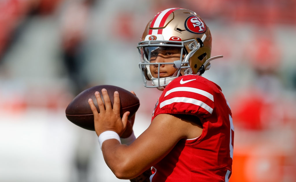 49ers' Trey Lance goes deep, gets down in successful preseason debut