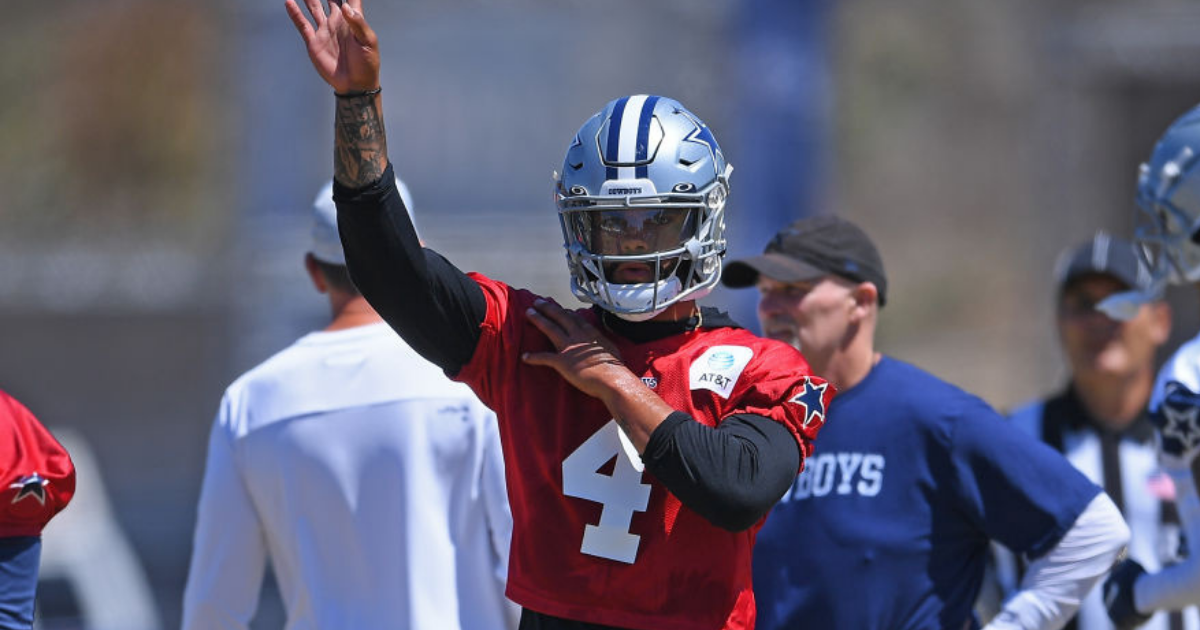 Dallas Cowboys Quarterback Dak Prescott Limited In Practice - On3